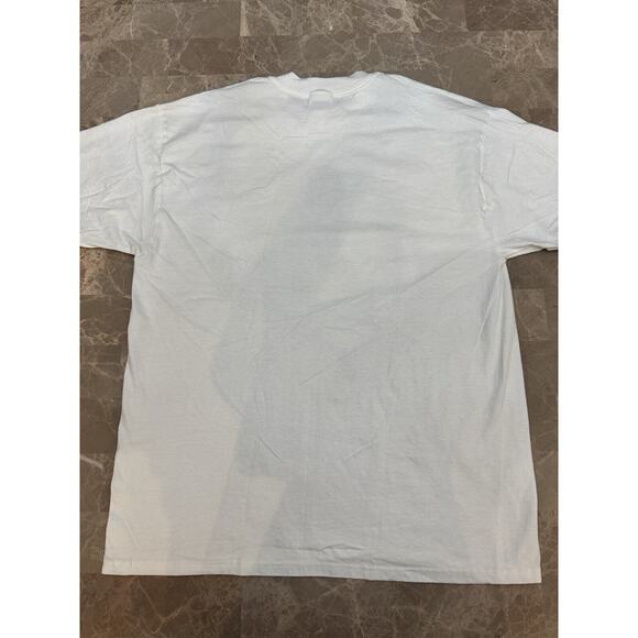 Vintage T Shirt 90s Single Stitch Barbara Streisand Sketch Portrait XL Country - Picture 8 of 10